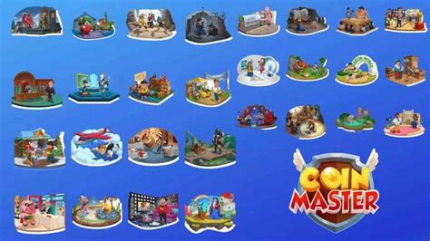 Valor Vilas de Coin Master: lista atualizada 2024 .